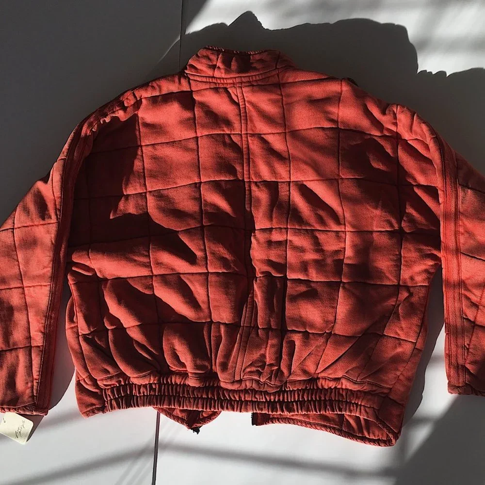 We the Free Dolman Sleeve Quilted Jacket - Myrrh - Picture 10 of 16
